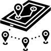 Route Optimization icon Route Optimization icon